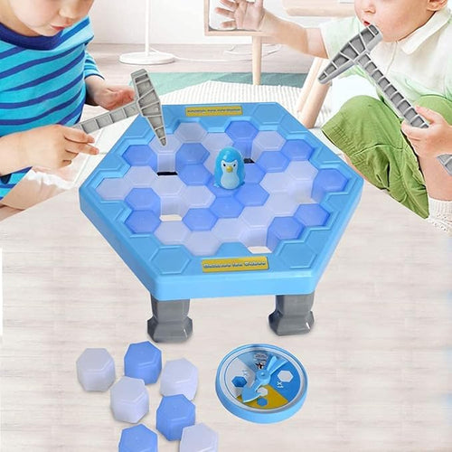 Chocozone Mini Table Games Balance Ice Cubes Save Penguin Icebreaker Beating Toys Boys & Girls